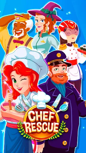 Chef Rescue: Restaurant Tycoon应用截图
