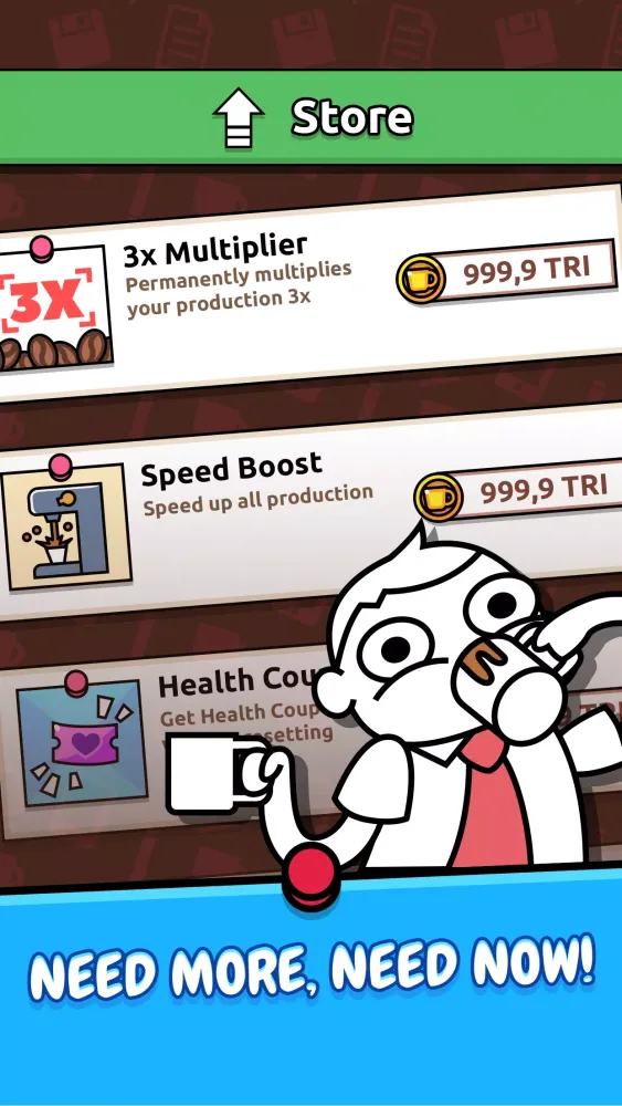 Idle Coffee Inc.: Clicker Game Screenshots