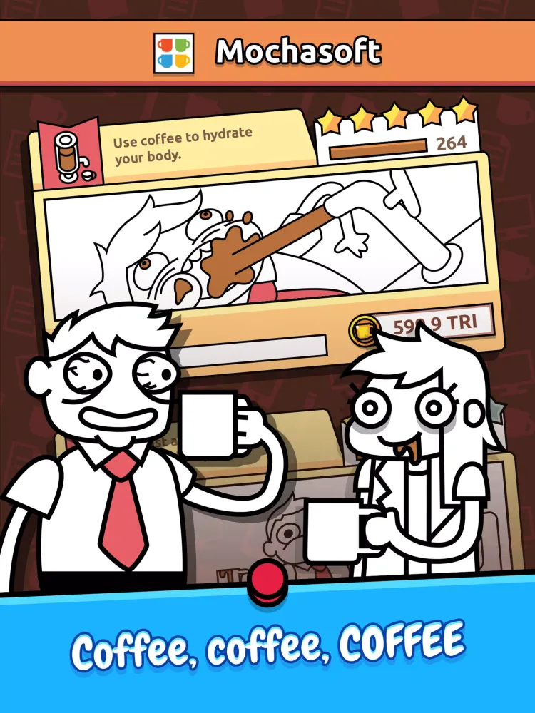 Idle Coffee Inc.: Clicker Game Screenshots