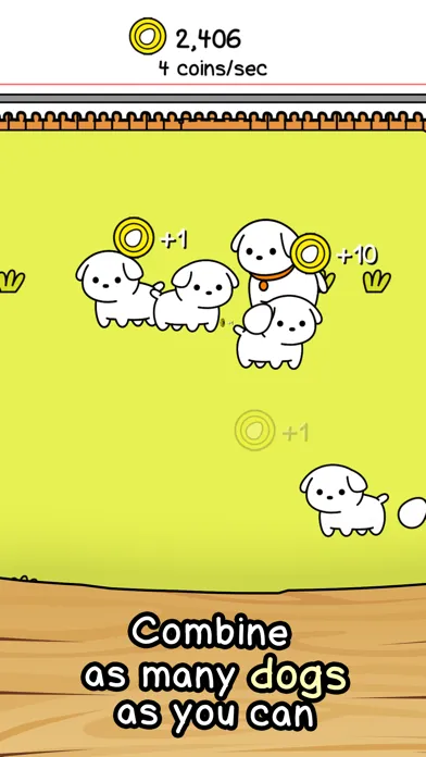 Ảnh chụp màn hình của Dog Merge Evolution