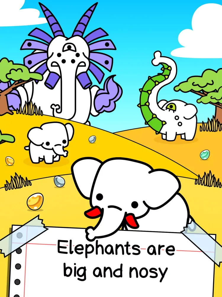 Screenshot di Elephant Evolution