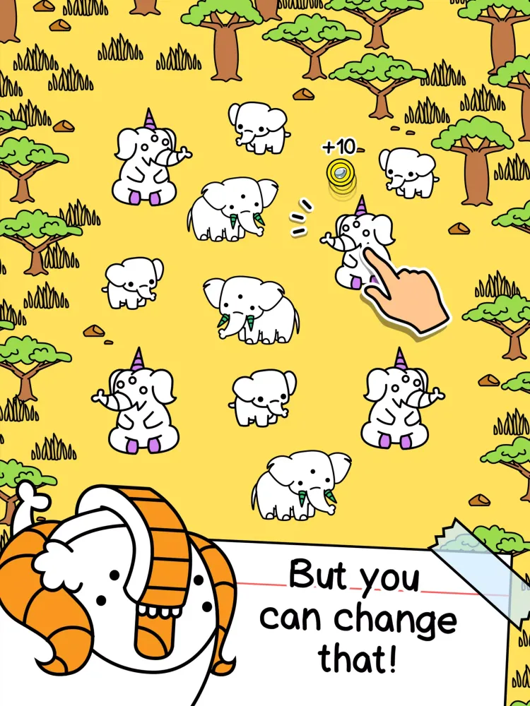 Screenshot di Elephant Evolution
