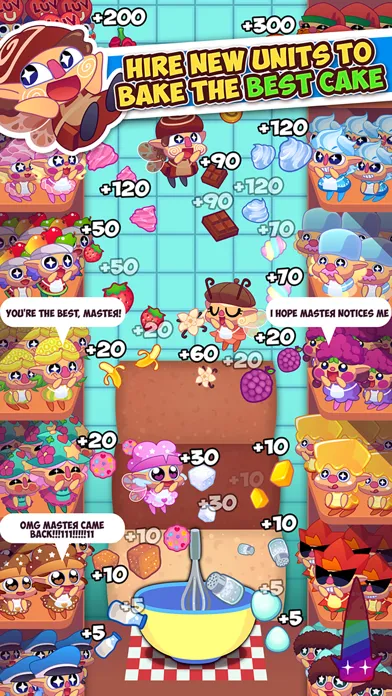 Tangkapan layar Elf Cake Clicker