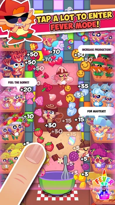Tangkapan layar Elf Cake Clicker