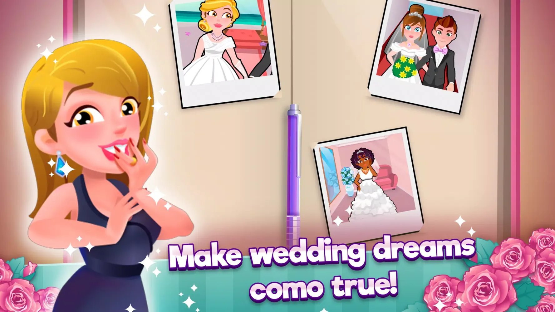 Tangkapan layar Ellie's Wedding: Dress Shop