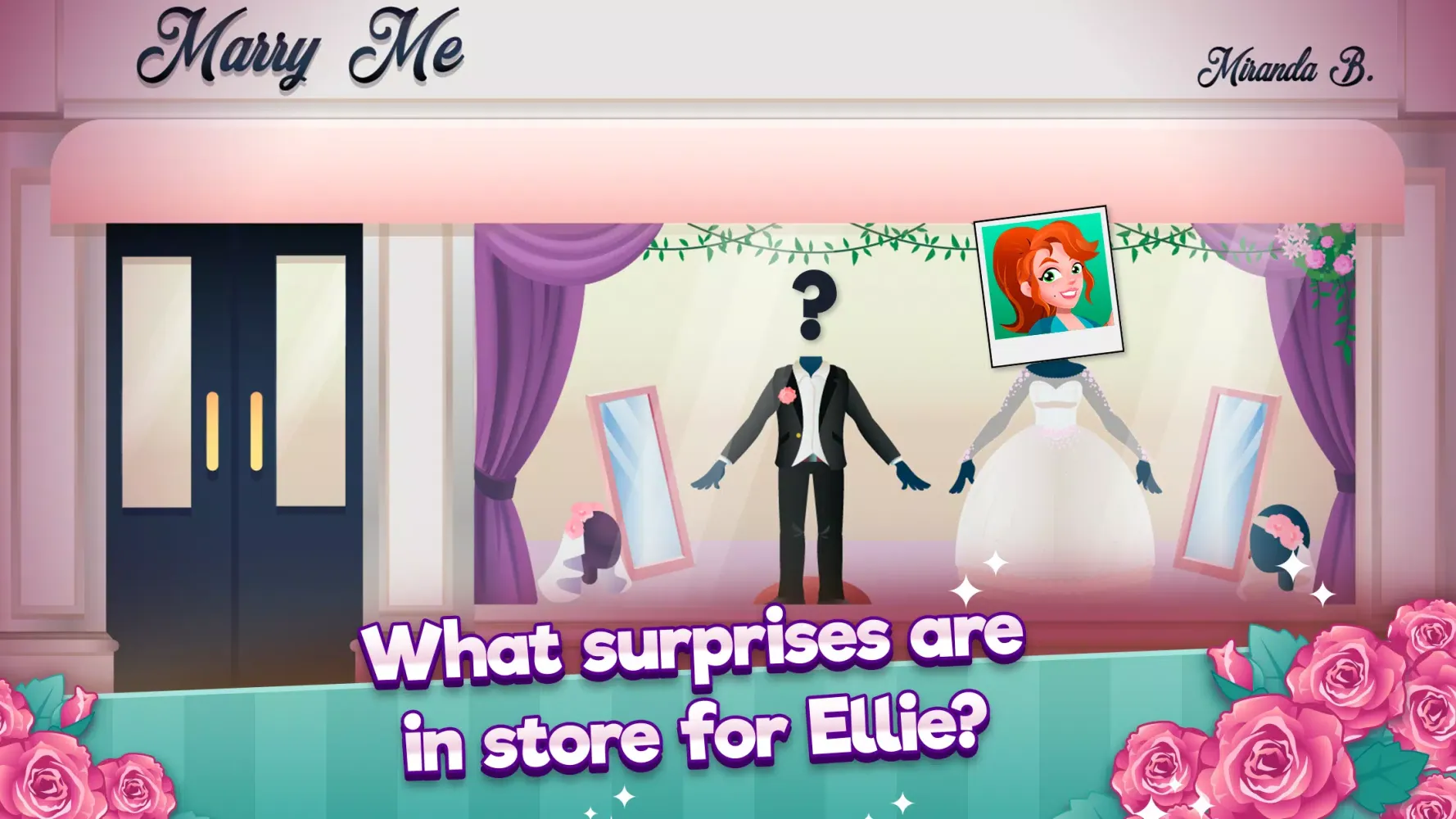 Tangkapan layar Ellie's Wedding: Dress Shop