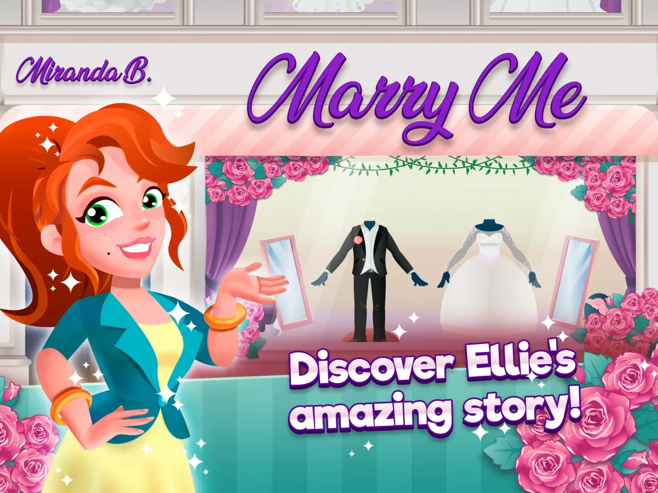 Tangkapan layar Ellie's Wedding: Dress Shop