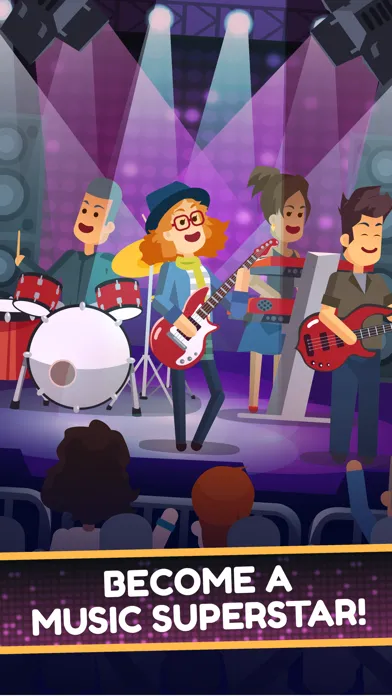 Capturas de pantalla de Epic Band Clicker - Rock Star Music Game