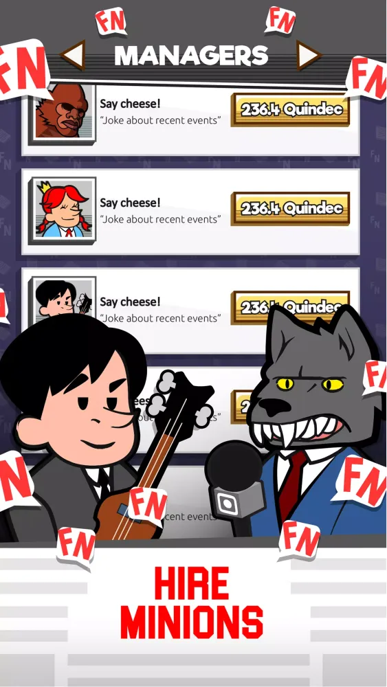 ภาพหน้าจอของ Fake News Inc.