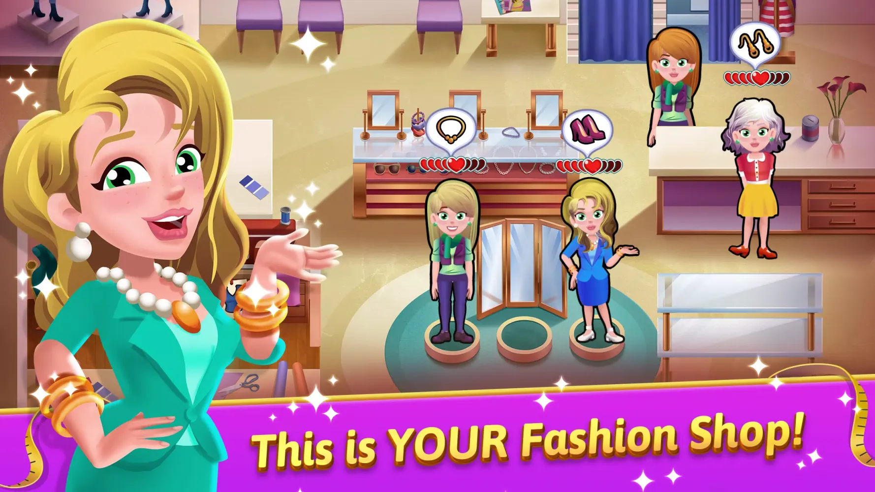 Fashion Salon Dash Screenshots