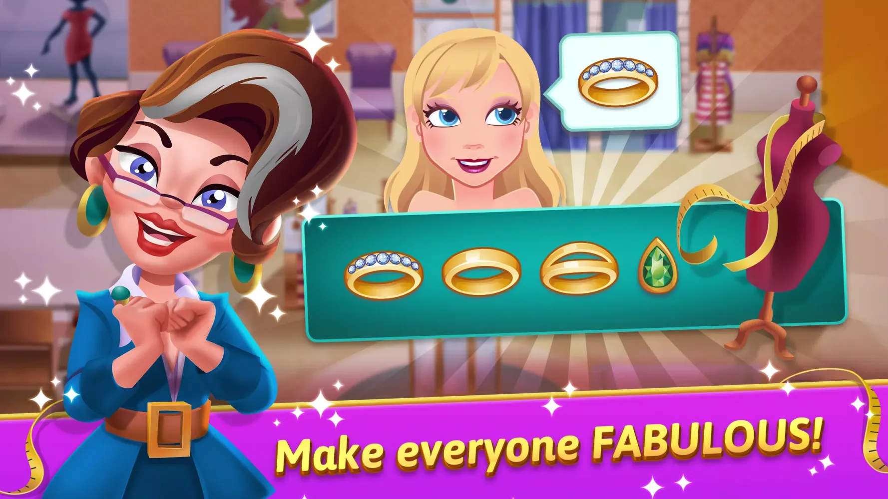 Fashion Salon Dash Screenshots