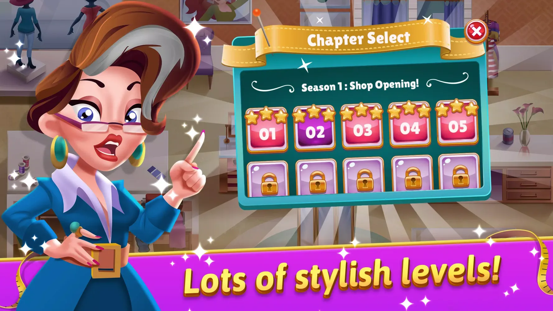 Fashion Salon Dash Screenshots