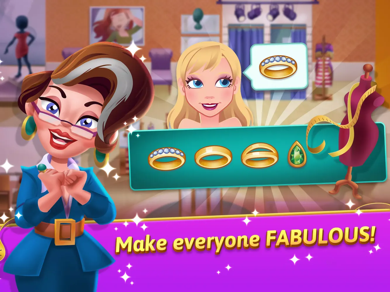 Fashion Salon Dash Screenshots