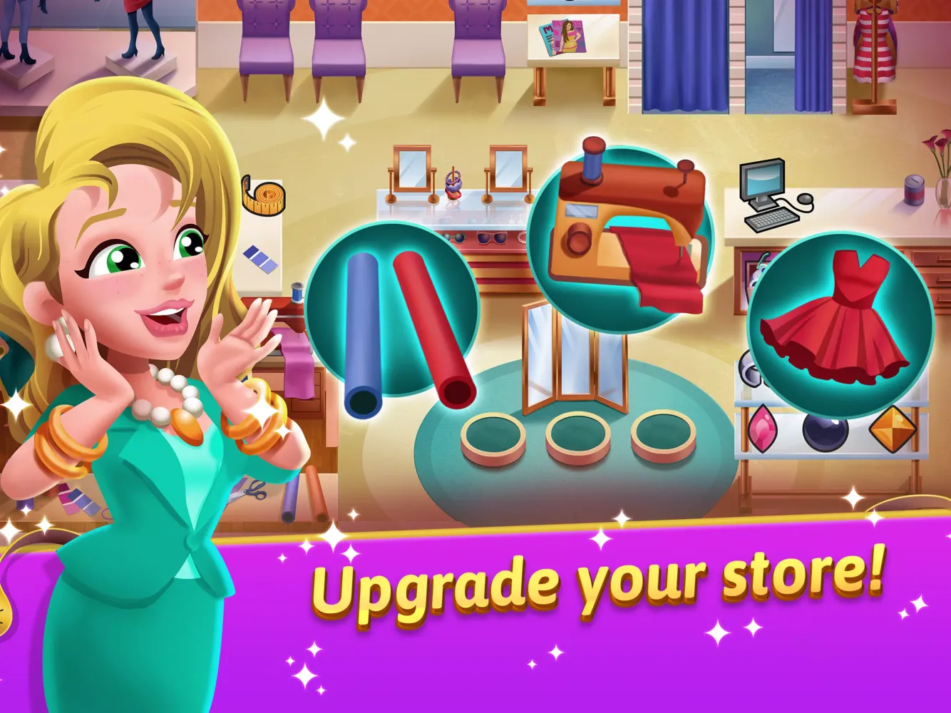 Fashion Salon Dash Screenshots