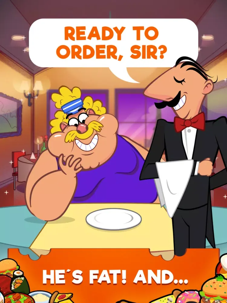 Feed The Fat - All You Can Eat Buffet Clicker Game iPad 应用截图