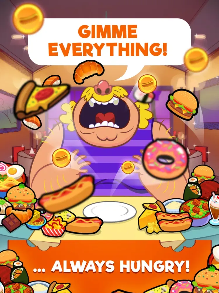 Feed The Fat - All You Can Eat Buffet Clicker Game iPad 应用截图
