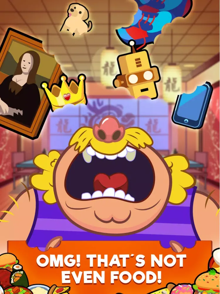 Feed The Fat - All You Can Eat Buffet Clicker Game iPad 应用截图
