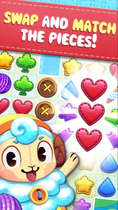 Ảnh chụp màn hình của Fluffy Shuffle - Switch and Match Puzzle Adventure