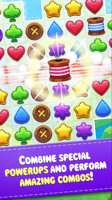Ảnh chụp màn hình của Fluffy Shuffle - Switch and Match Puzzle Adventure