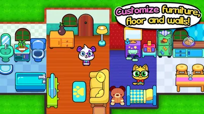 Forest Folks - Pet Home Design and House Decoration Simulator Screenshots