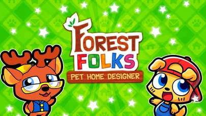 Forest Folks - Pet Home Design and House Decoration Simulator Screenshots