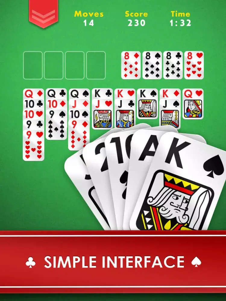 FreeCell - Solitaire Card Fun iPad  Screenshots