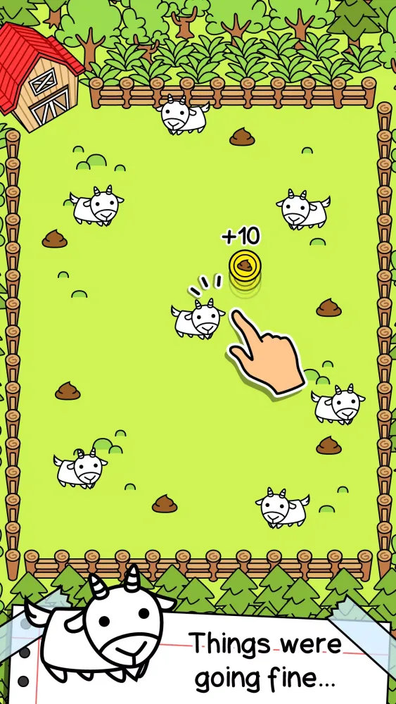 Tangkapan skrin Goat Evolution