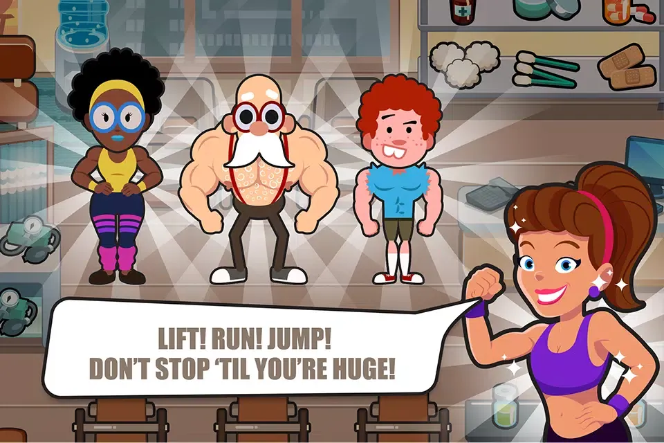 Gym Til' Fit: Fitness Game Screenshots