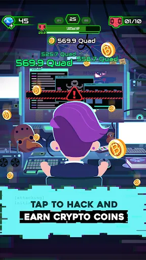 Hacking Hero: Hacker Clicker应用截图