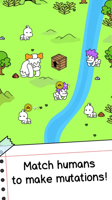 Screenshot di Human Evolution: Merge Game