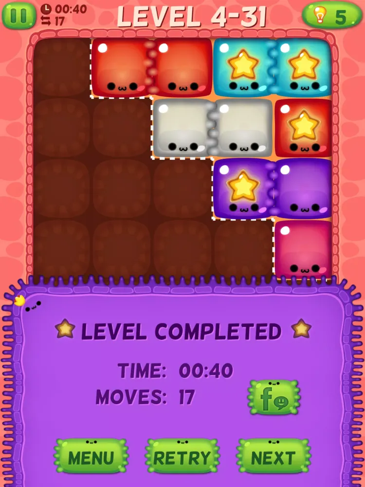 Capturas de pantalla de Jelly Fit - Slide and Fit The Gelatin Pieces!