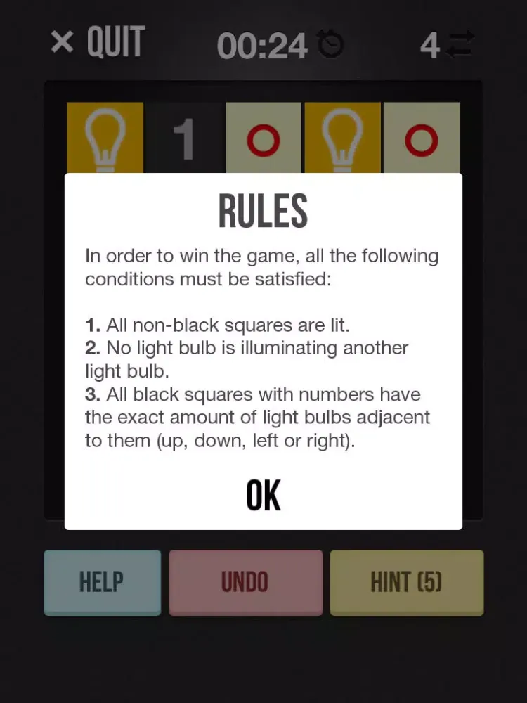 Capturas de tela do LightUp - Best Trivia Puzzle Game iPad 