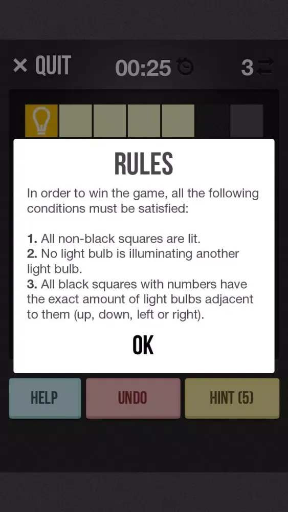 Capturas de tela do LightUp - Best Trivia Puzzle Game