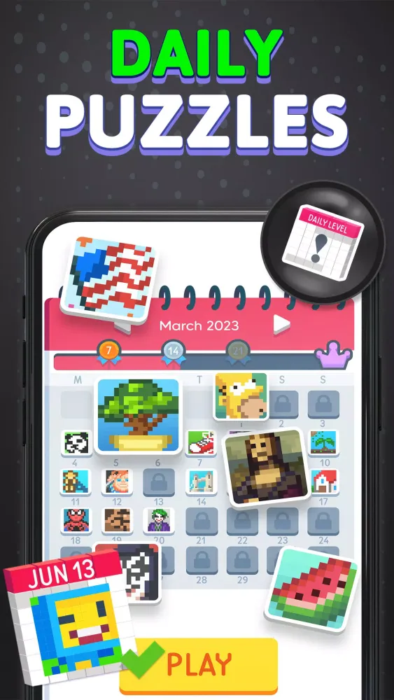 Capturas de pantalla de Nonogram Logic Pic: Pictogram