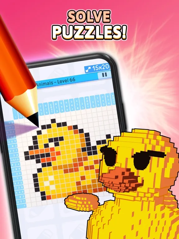 Nonogram - IQ Logic Pic Puzzle iPad 應用截圖