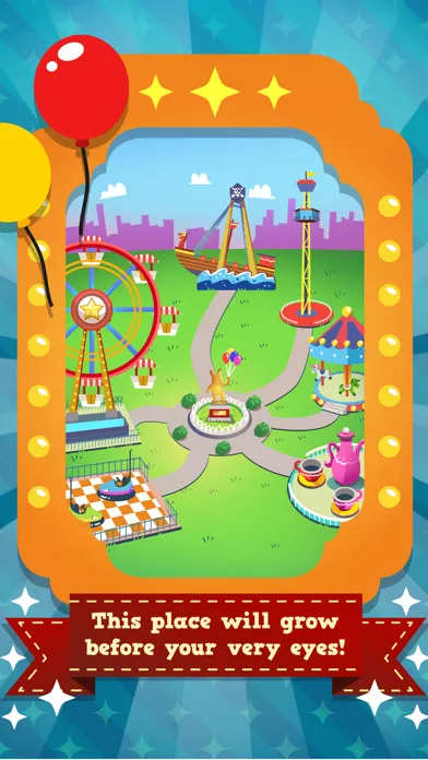 Capturas de tela do Magic Park Clicker - Build Your Own Theme Park!