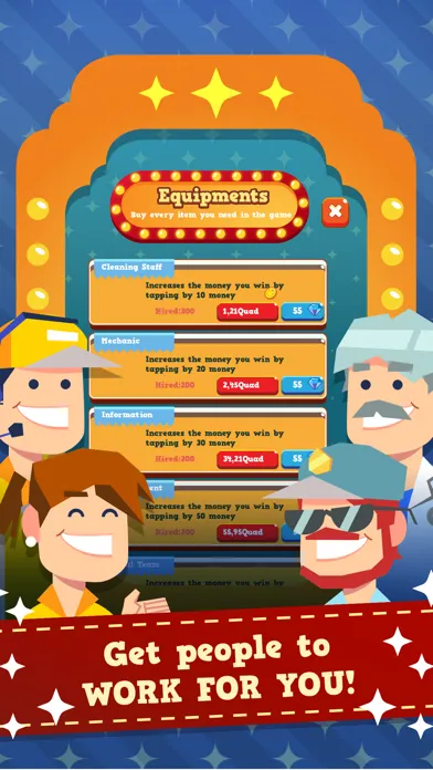 Capturas de tela do Magic Park Clicker - Build Your Own Theme Park!