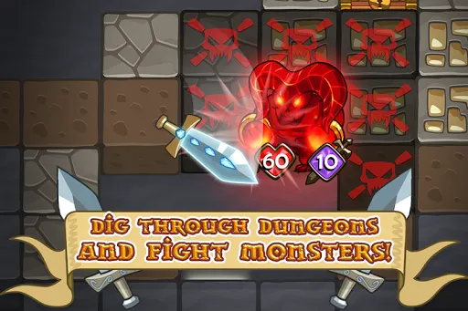 Mine Quest: Battle Dungeon RPG 스크린샷