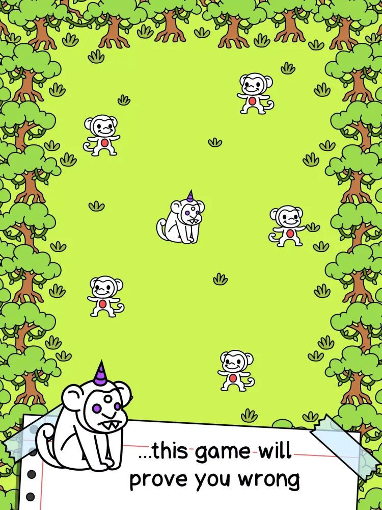 Monkey Evolution Screenshots