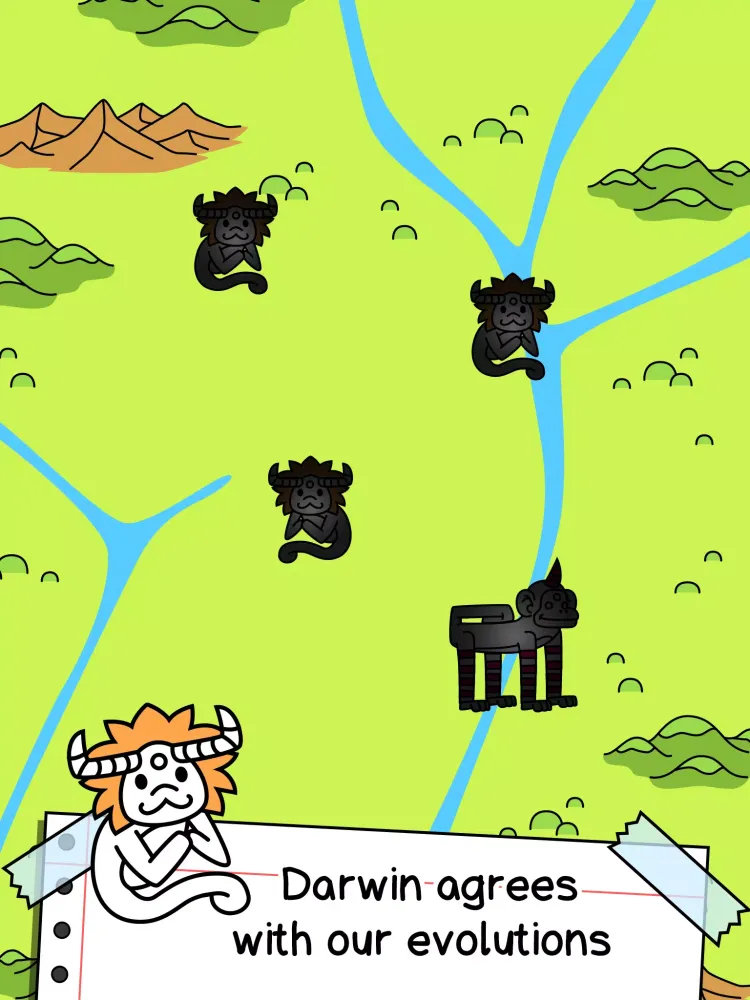 Monkey Evolution Screenshots