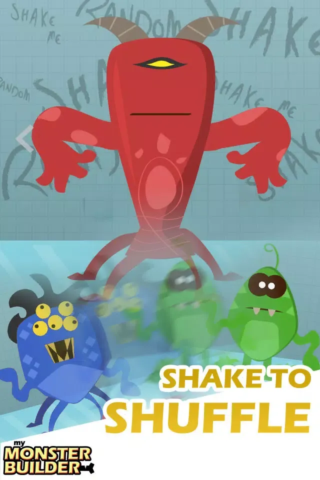 Monster Builder - Best Free Monsters Design Lab Game for Kids 스크린샷
