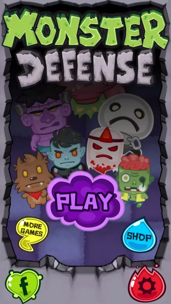 Monster Defense! Cast Powerful Spells Against Dreadful Creatures Ekran Görüntüleri