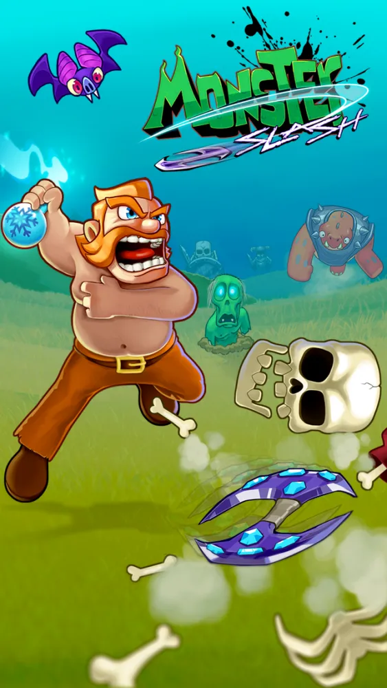 Monster Slash - Epic Hero Quest to Defeat Evil Creatures سکرین شاٹس