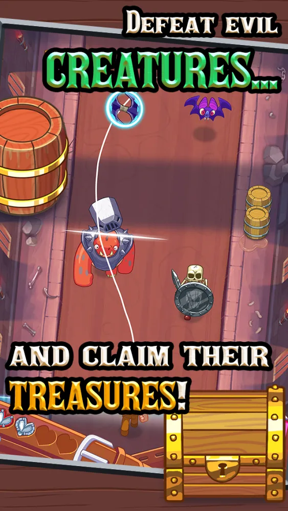 Monster Slash - Epic Hero Quest to Defeat Evil Creatures سکرین شاٹس