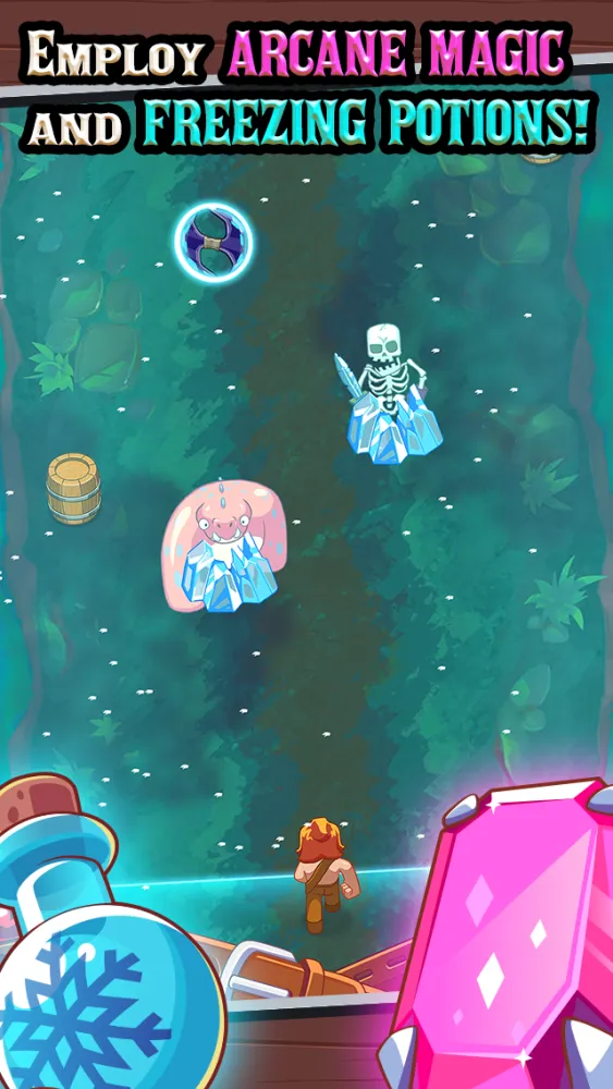 Monster Slash - Epic Hero Quest to Defeat Evil Creatures سکرین شاٹس
