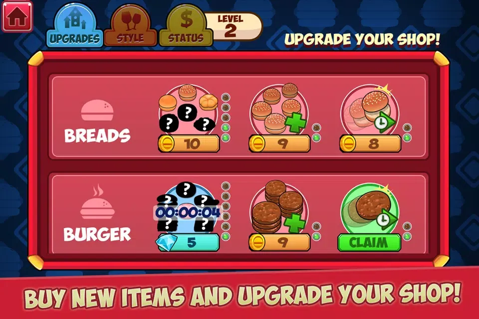 My Burger Shop Ekran Görüntüleri