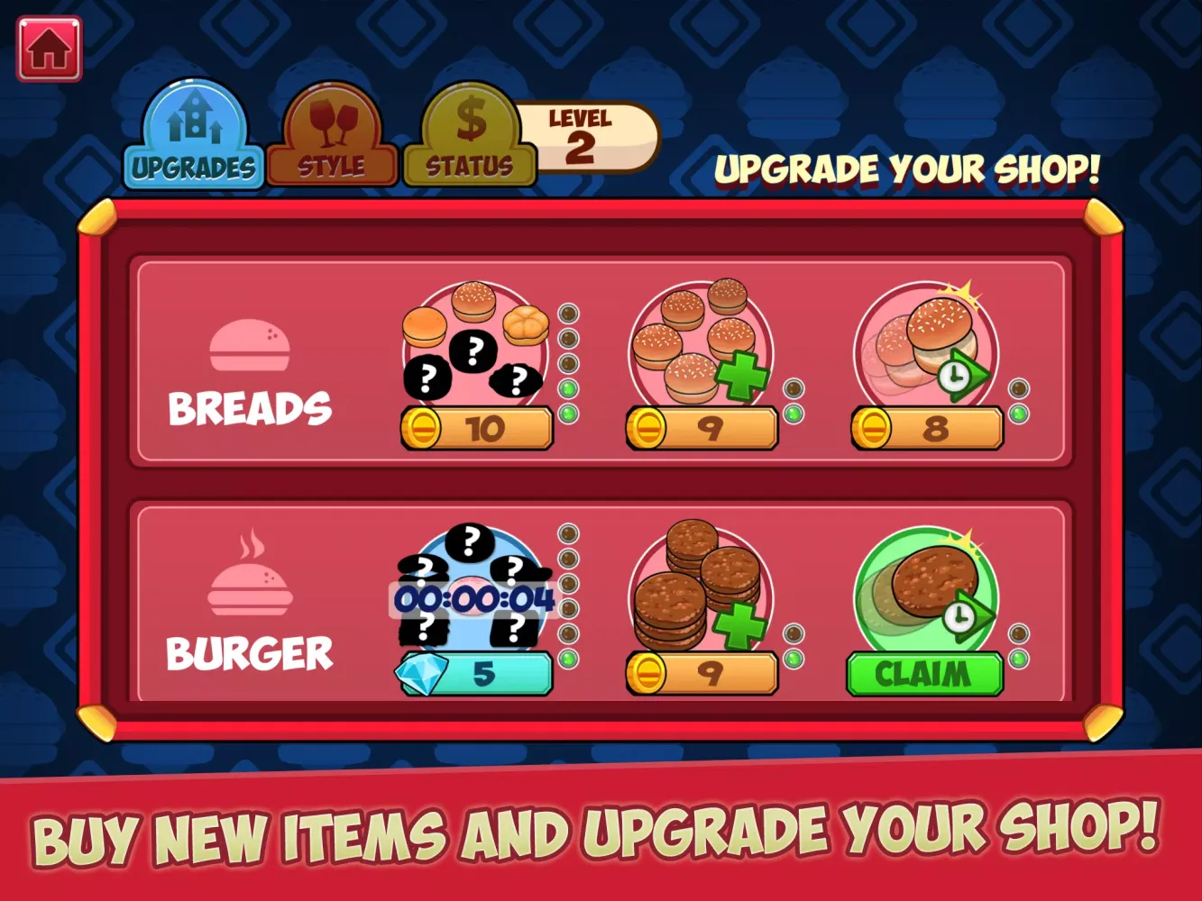 My Burger Shop Ekran Görüntüleri