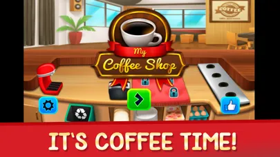 Capturas de tela do My Coffee Shop - Cafeteria