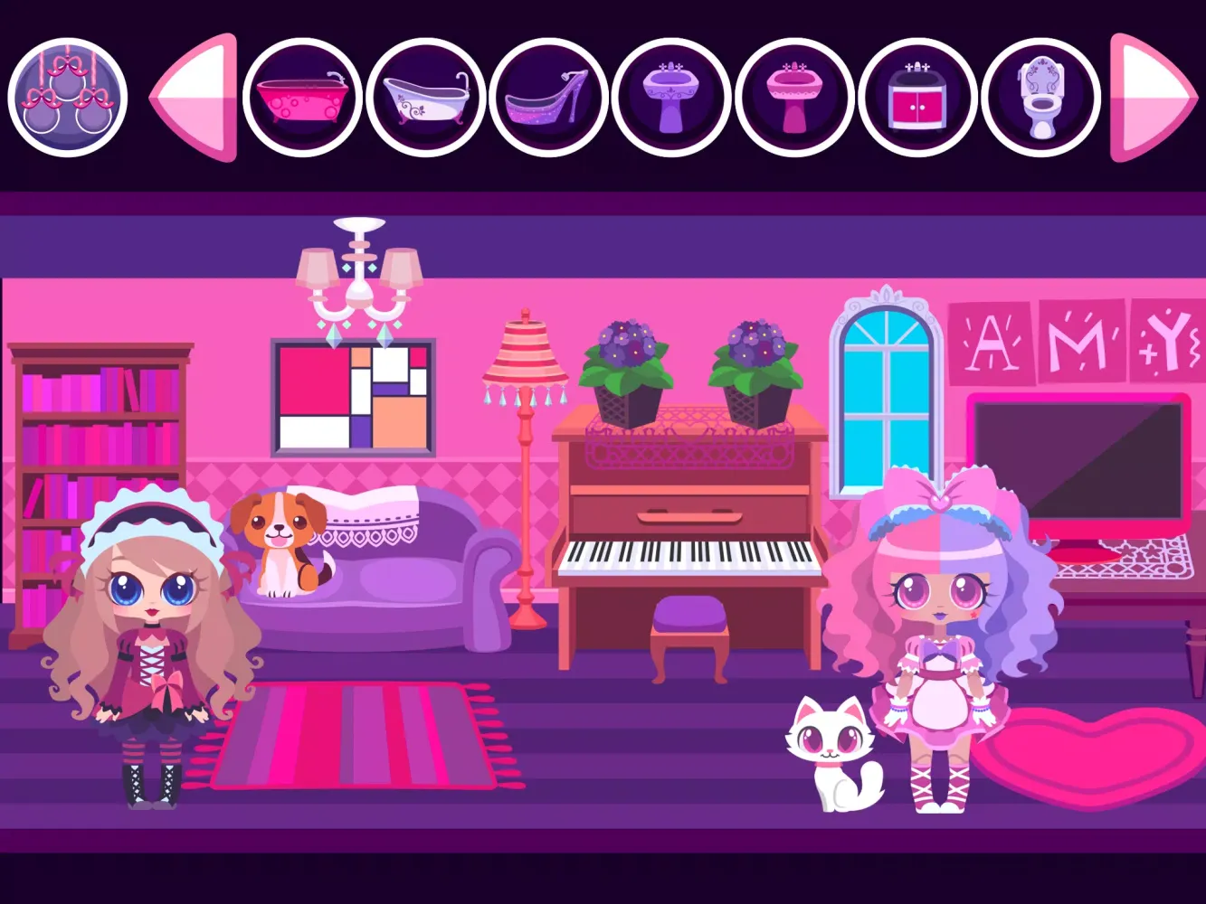 Tangkapan layar My Doll House