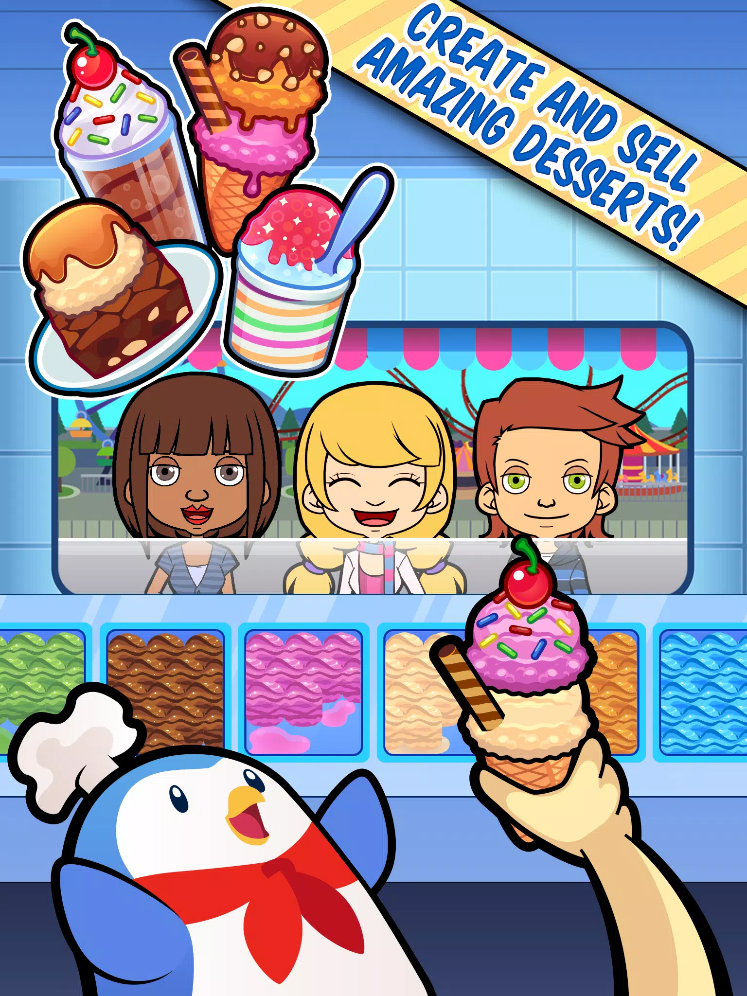My Ice Cream Truck: Food Game Screenshots